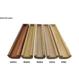 Pasamanos Sin Media Caña Con Canal A Medida